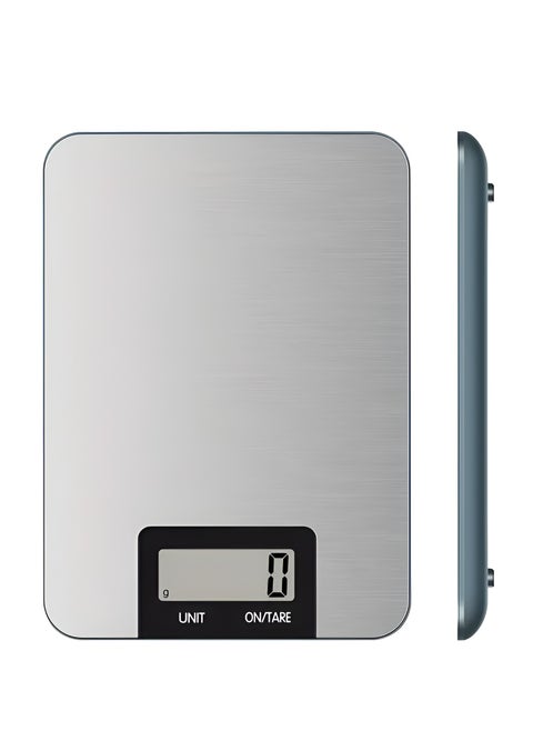 Digital Kitchen Scale with LCD Display, Multifunction Food Scale, Touch Button, Ultra Slim with Large LCD Display Kitchen Scale
