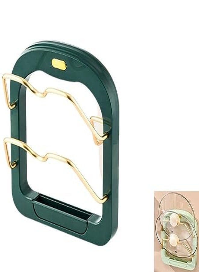 Wishbone Kitchen Pot Cover Rack Multi-Functional Household Kitchen Storage Rack - Image 1
