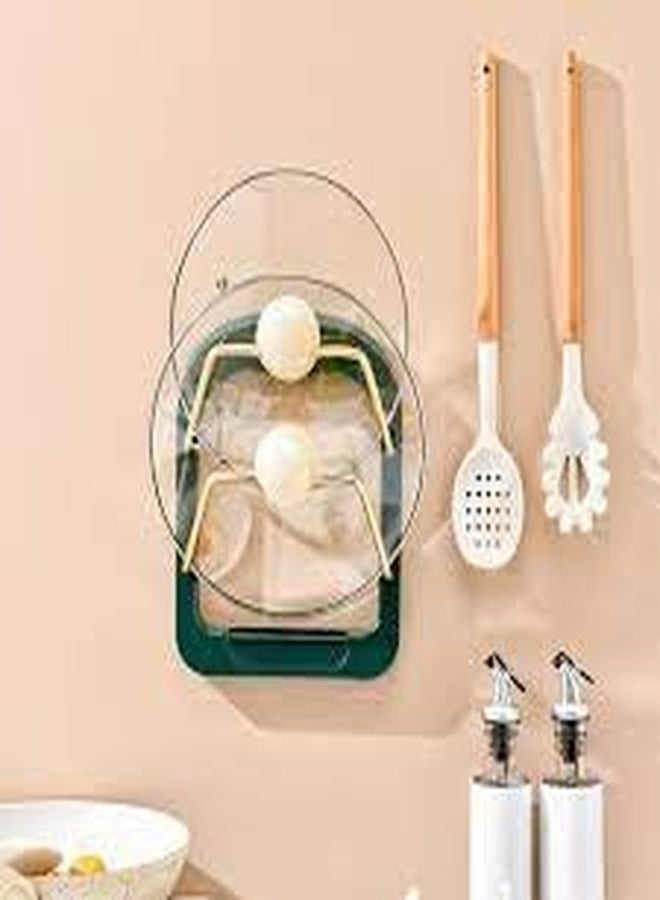 Wishbone Kitchen Pot Cover Rack Multi-Functional Household Kitchen Storage Rack - Image 2