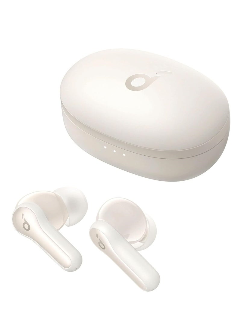 Anker - Anker Soundcore Life Note E, White, True Wireless Earbuds with Big Bass and 3 EQ Modes, 32H Playtime, USB-C for Fast Charging, Tiny Size for Commute, Work - Image 1