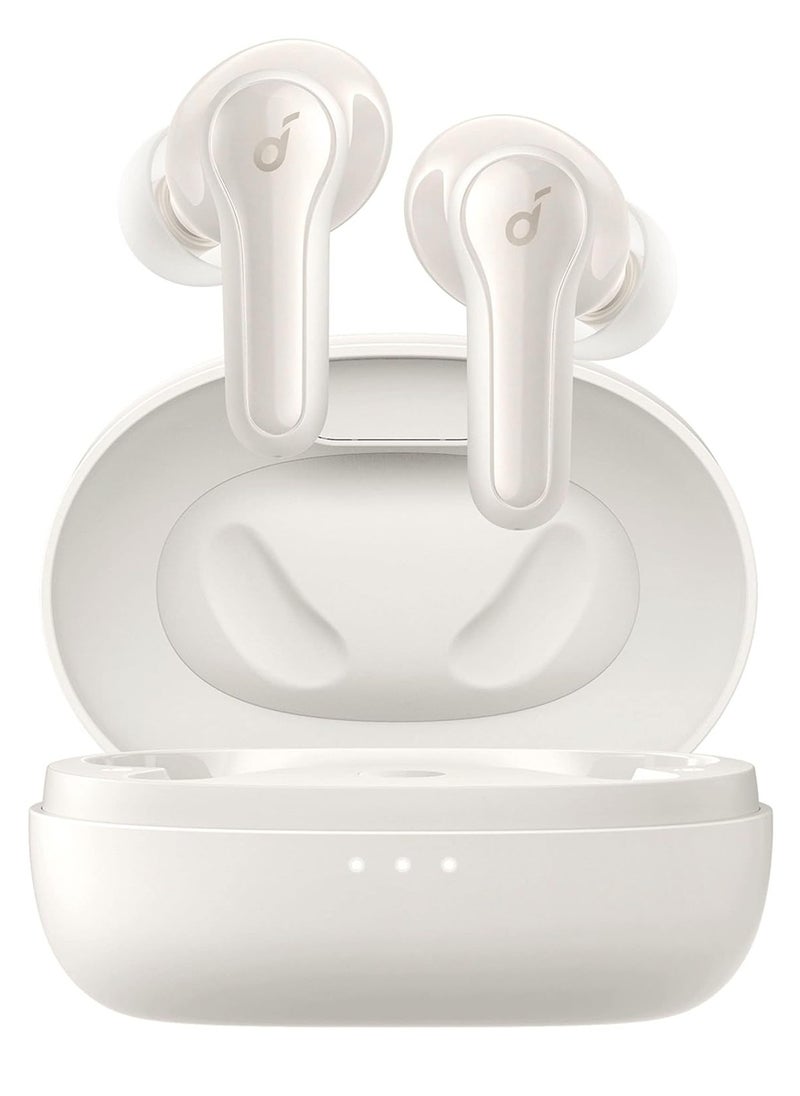 Anker - Anker Soundcore Life Note E, White, True Wireless Earbuds with Big Bass and 3 EQ Modes, 32H Playtime, USB-C for Fast Charging, Tiny Size for Commute, Work - Image 1