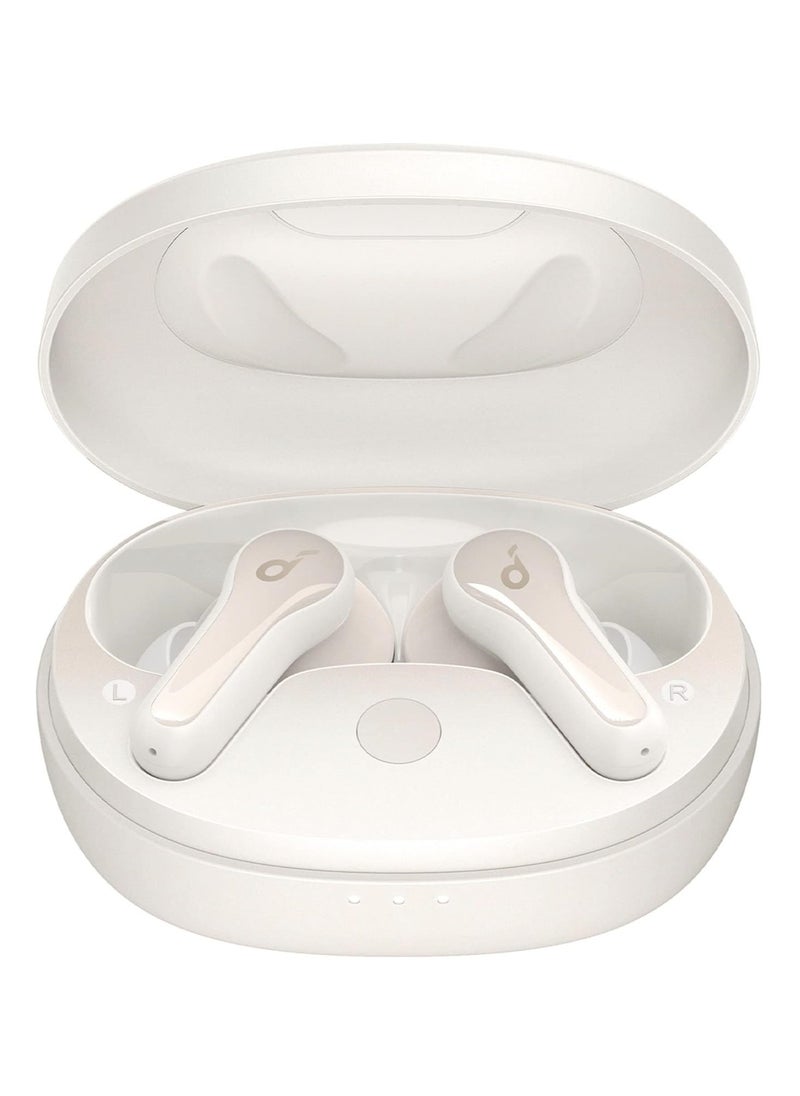 Anker - Anker Soundcore Life Note E, White, True Wireless Earbuds with Big Bass and 3 EQ Modes, 32H Playtime, USB-C for Fast Charging, Tiny Size for Commute, Work - Image 1