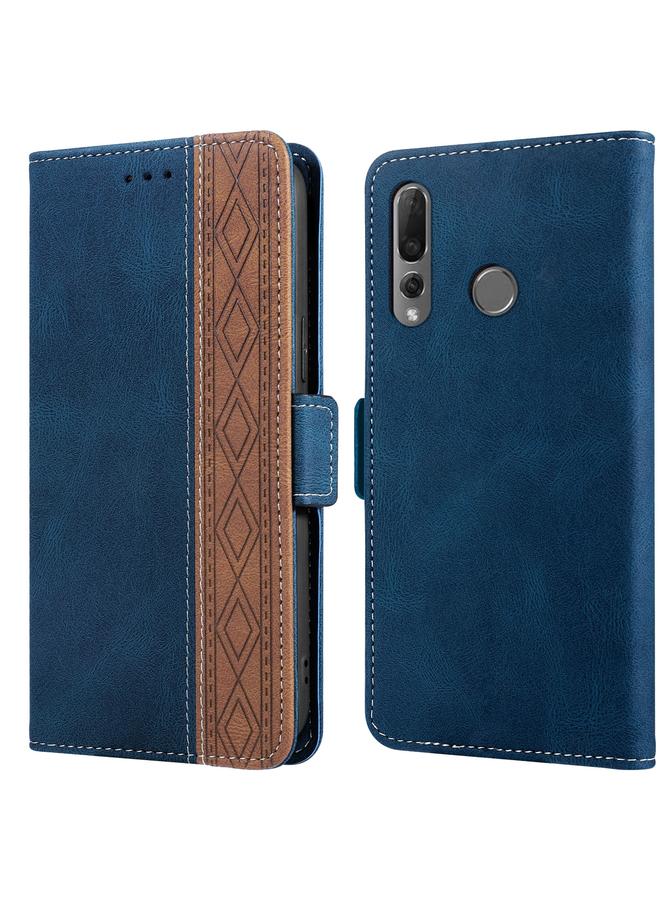 زبون جراب لهاتف Huawei P smart Z Stitching Side-Magnic RFID Leather Case - Image 1