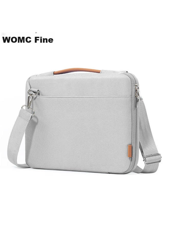 Womt Laptop Sleeve For 13/14-inch, Compatible With Apple Macbook, Huawei Matebook 14s, Lenovo Xiaoxin, Asus, Dell, Microsoft, Inner Protective Case With Handle - Image 4