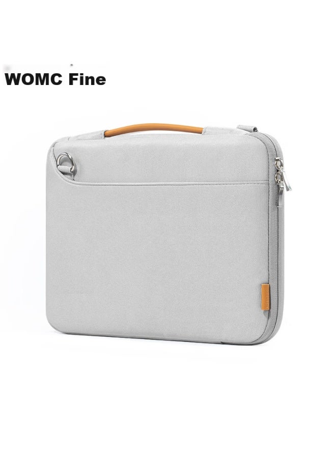 Womt Laptop Sleeve For 13/14-inch, Compatible With Apple Macbook, Huawei Matebook 14s, Lenovo Xiaoxin, Asus, Dell, Microsoft, Inner Protective Case With Handle - Image 2