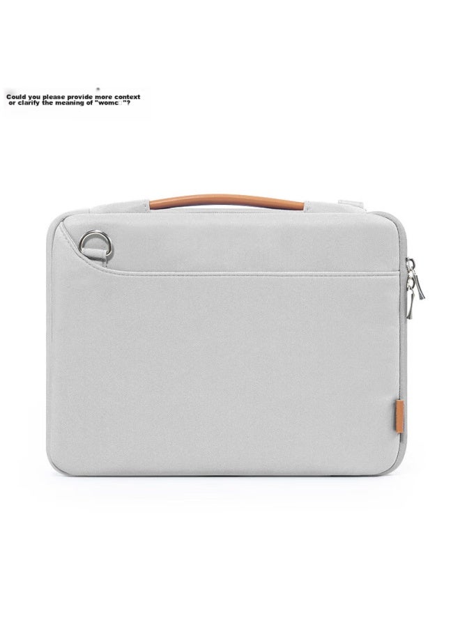 Womt Laptop Sleeve For 13/14-inch, Compatible With Apple Macbook, Huawei Matebook 14s, Lenovo Xiaoxin, Asus, Dell, Microsoft, Inner Protective Case With Handle - Image 3