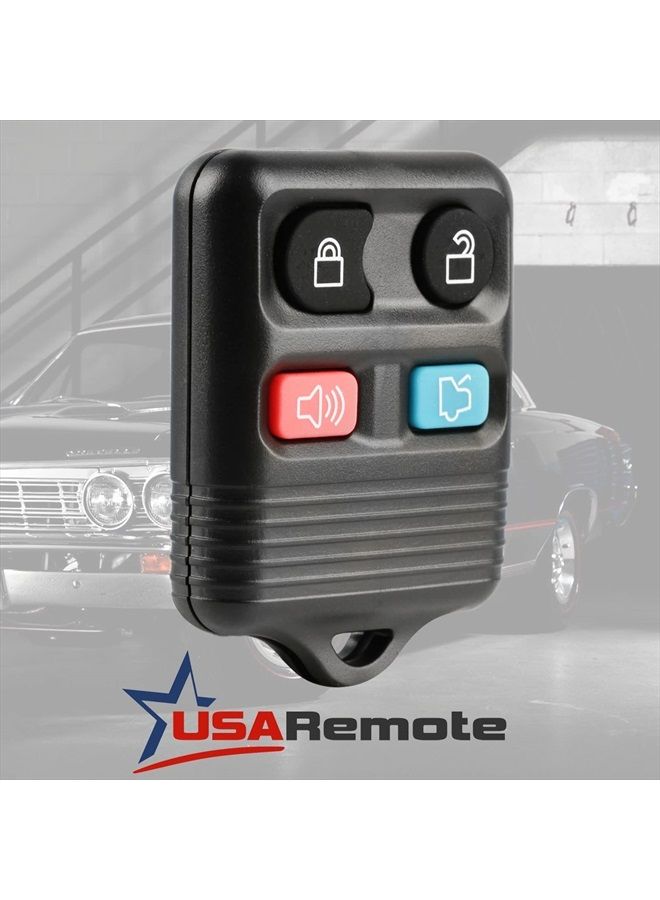 USARemote جهاز تحكم عن بعد لدخول السيارة بدون مفتاح يناسب فورد، لينكولن، ميركوري، مازدا موستانج (CWTWB1U345) - Image 2