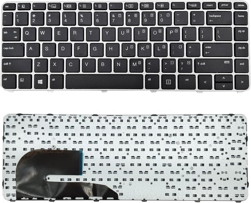 Wefly لوحة مفاتيح لابتوب متوافقة مع HP EliteBook 745 G3 745 G4 840 G3 840 G4 تخطيط أمريكي - Image 1