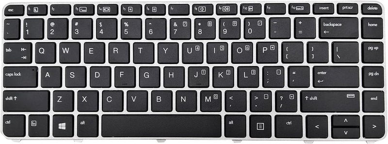 Wefly لوحة مفاتيح لابتوب متوافقة مع HP EliteBook 745 G3 745 G4 840 G3 840 G4 تخطيط أمريكي - Image 2