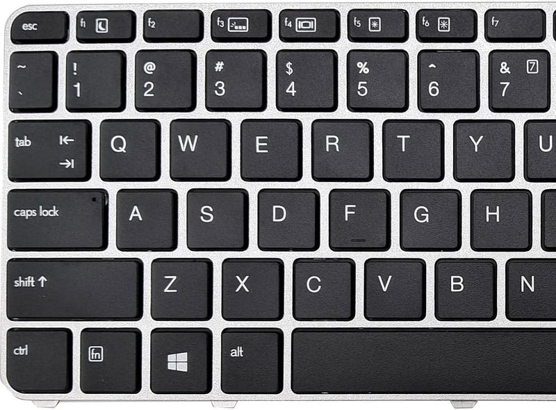 Wefly لوحة مفاتيح لابتوب متوافقة مع HP EliteBook 745 G3 745 G4 840 G3 840 G4 تخطيط أمريكي - Image 4