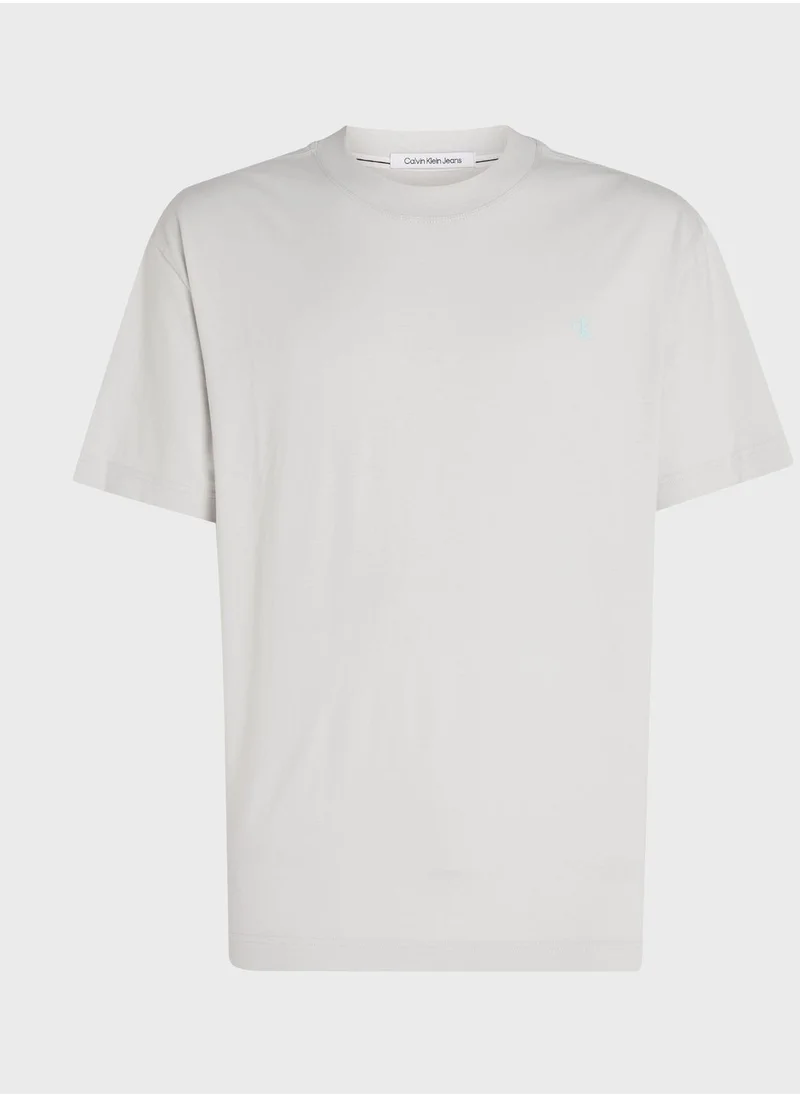 Calvin Klein Jeans Logo Crew Neck T-Shirt