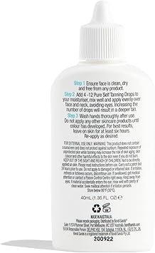 BONDI SANDS قطرات التسمير الذاتي من بوندي ساندز PURE تركيبة مركزة مرطبة تمنح توهجًا قابلًا للبناء والتخصيص غنية بحمض الهيالورونيك والفيتامينات C وE نباتية وخالية من القسوة 40 مل 1.35 أونصة - Image 2