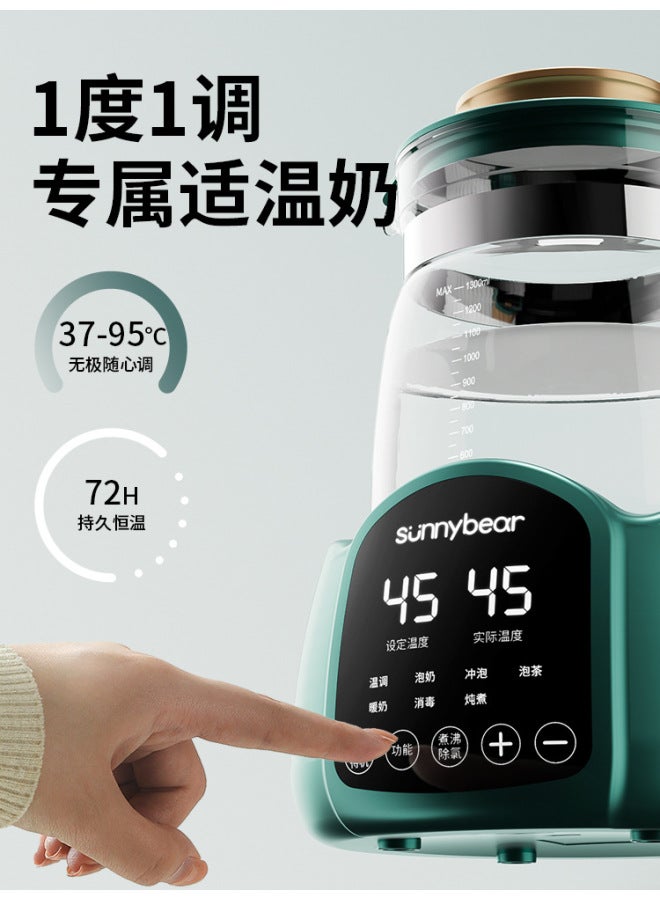 Baby Thermostatic Kettle Milk Mixer Automatic Milk Brewing Machine Intelligent Water-boiling Integrated Baby Heat Preservation Milk Heater - Image 2
