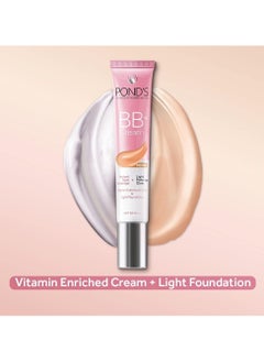 Pond's BB+ Cream, Instant Spot Coverage + Light Make-up Glow, Natural 18g  - Image 2