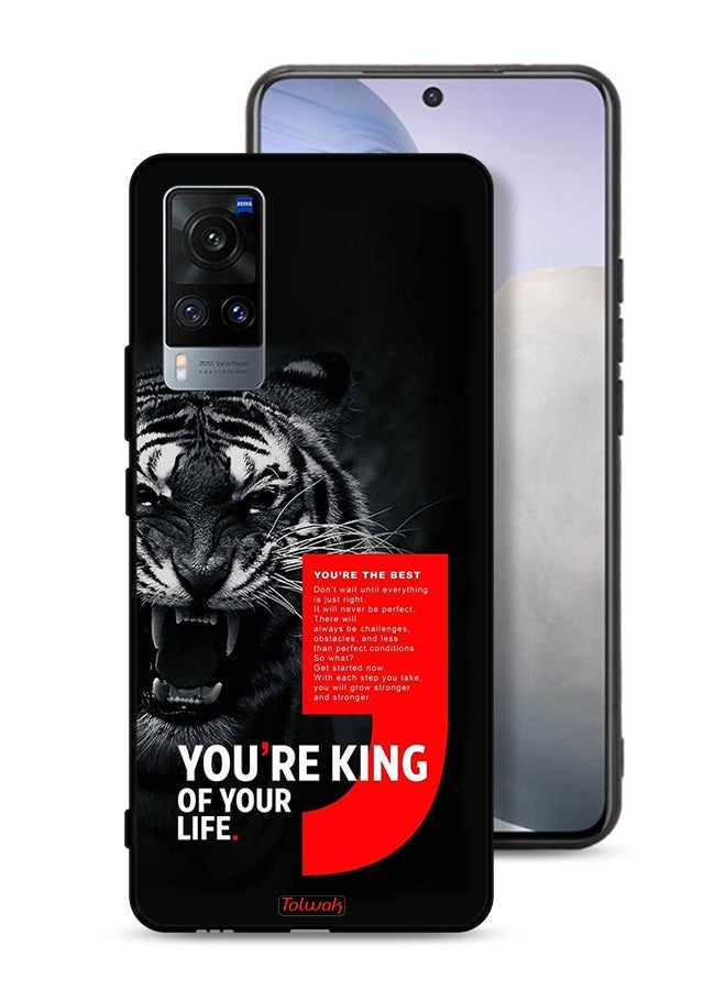 Tolwak Vivo X60 Protective Case Cover You Are King Of Your Life - Image 1