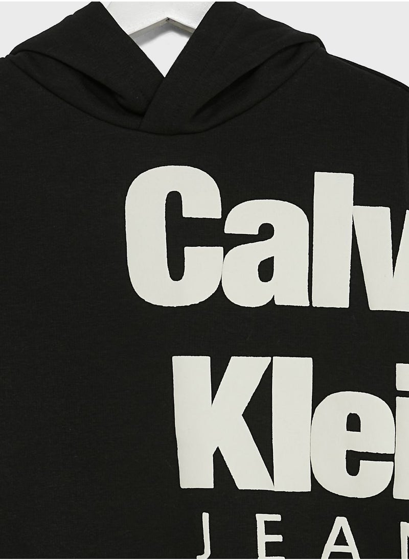 Calvin Klein Jeans - Kids Graphic Hoodie - Image 1