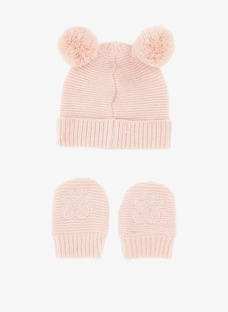 GUESS Kids Pom Beanie