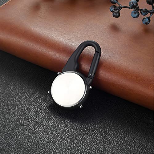 Lancardo Clip on Multi-Function Digital Carabiner Watch Backpack Fob Watch for Men and Women with Alarm Clock Date Week for Nurses Doctors Chefs Climbers Home Office Outdoor Use - Image 3