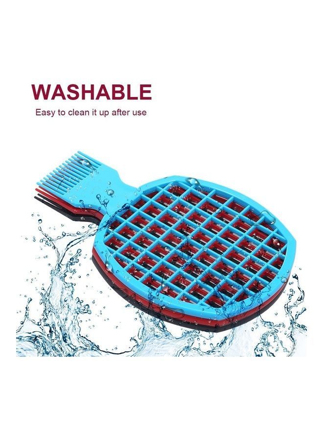 NIBEMINENT 3-Piece Afro Twist Curl Comb Multicolour - Image 5