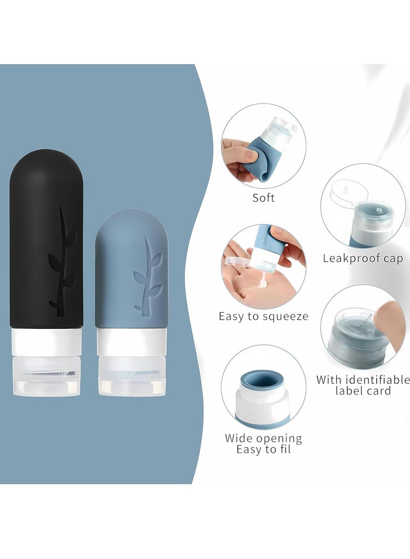 Oasisgalore 18 Pack Approved Silicone Travel Bottles, Leak-Proof, Refillable for Toiletries. - Image 4