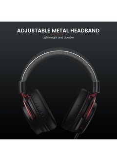 EKSA E900 Gaming Headset with Microphone - PC Headset with Detachable Noise Canceling Mic, 3D Surround Sound, Wired Headphone for PS4, PS5, Xbox, Computer, Laptop, Switch, Handheld (3.5MM Jack)  - Image 3