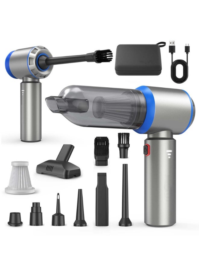 SUITU 17000PA High-Power Car Vacuum Cleaner – Portable Cordless Mini Vacuum, 4-in-1 Compressed Air Duster, Blower, Handheld Vacuum with Brushless Motor, Suitable for Car, Home, Office, Camping. - Image 1