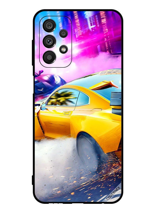 Covernex Protective Case Cover For Samsung Galaxy A73 5G Racing Car - Image 1