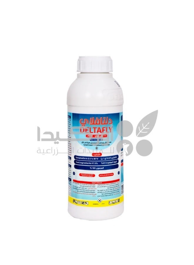 Deltafly 25 SC Insecticide Suspension Concentrate 1 Litre – Deltamethrin 2.5% for Flies, Mosquitoes & Cockroaches Control - Image 1