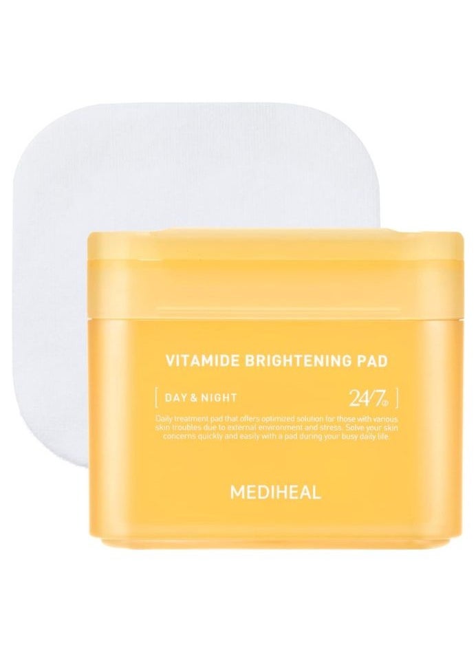 MEDIHEAL - Vitamide Brightening Pad (100 Pads) - Image 1