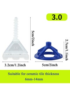 Generic Tile Leveling System Kit with 1/8 Inch Spacers, 50 Reusable Nuts, and 100 Bases, for Seamless Installation of Self-Adhesive Floor and Wall Tiles (150 PCS)  - Image 4