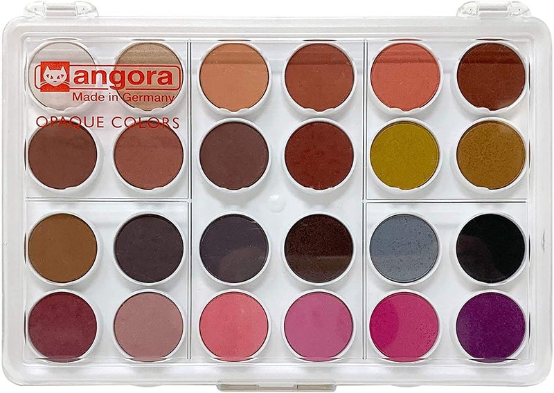 Angora Opaque Watercolor Set of 24 Pans (95960120) - Image 4