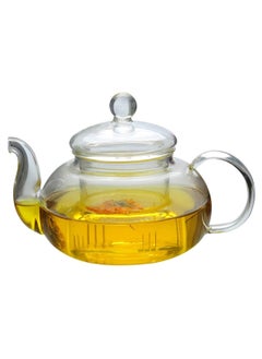LOOPITYS 1000ml glass teapot, heat-resistant glass teapot, double walled glass teapot, transparent teapot. Different tea leaves will have different flavors when injected  - Image 1