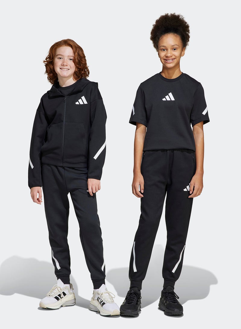 Adidas Youth Adidas Z.N.E. Tapered-Leg Tracksuit Bottoms  - Image 1