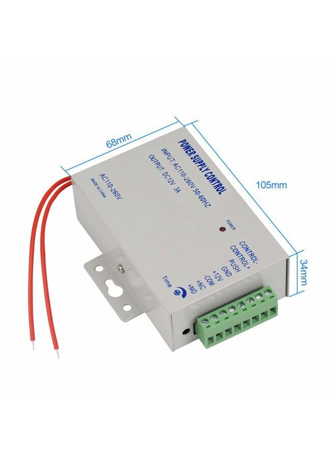 LIBO Smart Home Access Control Power Supply K80 Power Switch DC 12V 3A AC 110~260V for All Types Access Control System Door Lock with Time Delay - Image 5