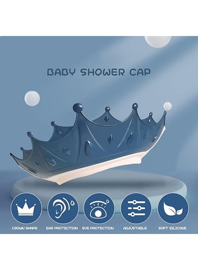 Baby Shower Cap for Kids with Bath Rinse Cup, Adjustable Toddler Hair Washing Shield Hat Baby Bath Visor Shampoo Hat for Toddlers 6M-9T - Image 5