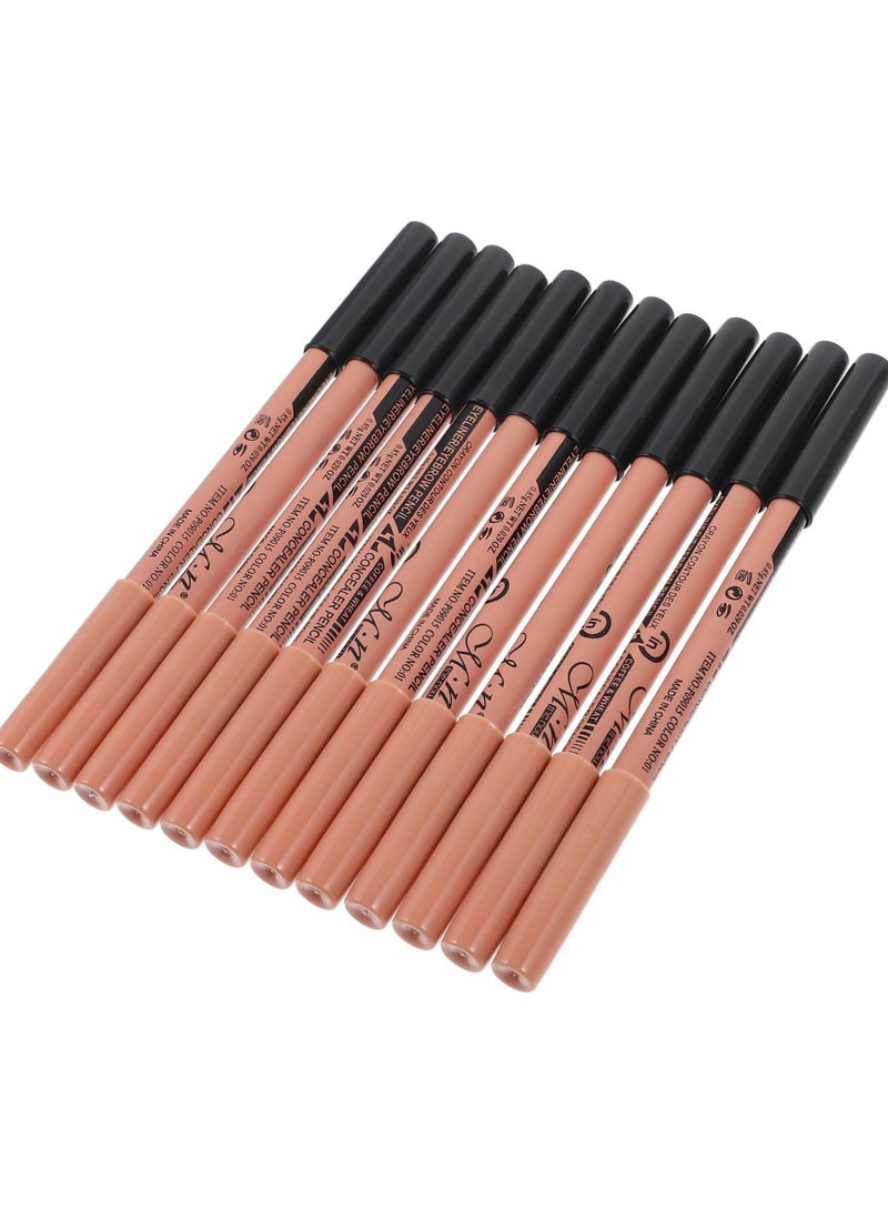 Me Now Multifunctional Eyeliner Eyebrow Pencil Concealer 01 Black  - Image 1