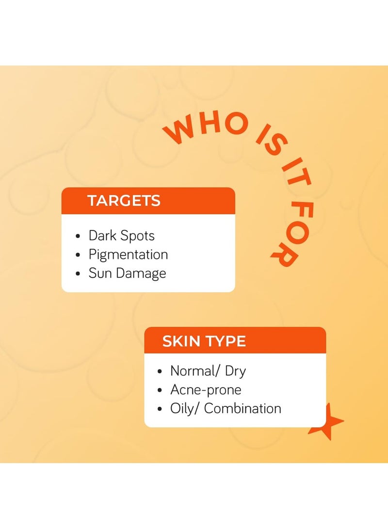  مودي سيروم كريم مرطب للوجه بفيتامين C لبشرة متوهجة مع النياسيناميد والألفا أربوتين | يخفف من التصبغات والبقع الداكنة، ويقلل من بهتان البشرة | خالي من الزيوت وخفيف الوزن | لجميع أنواع البشرة | 50 مل - Image 3