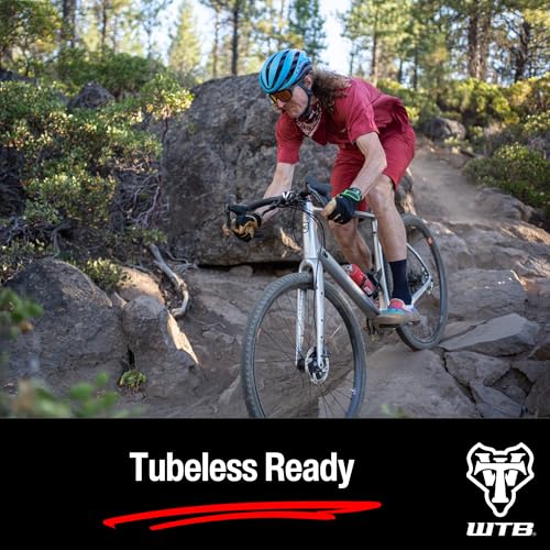 WTB Riddler Gravel Bike Tire (700 x 37) Tubeless Folding - Light & Fast Rolling - Bikepacking (Black) - Image 2