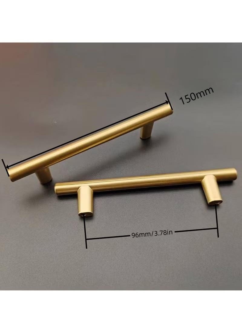 Generic - Show Luxury 5-Pack Gold Cabinet Knobs To Add Luxurious Style To Your Doors And Dresser Drawers - Image 1
