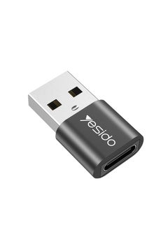 Yesido Type C To USB Adapter Black  - Image 4