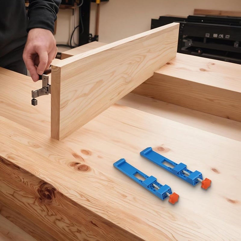 Upgraded Electric Circular Saw Guide Precision Wood Cutting Clamp 2PCS - Image 3