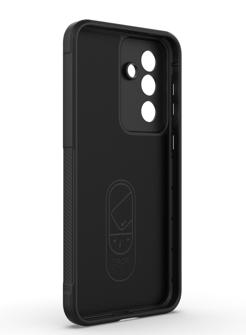 Samsung Galaxy M56 5G Case Cover – Black Magic Shield, Shockproof Protective Back Cover with Soft Padded Interior  - Image 2
