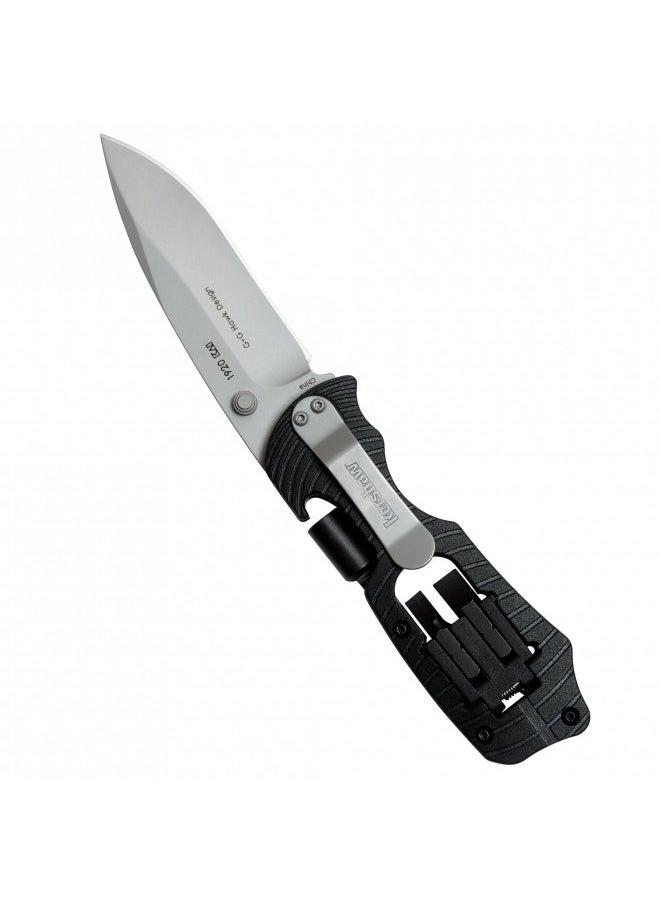 Kershaw - Kershaw Select Fire Multi-Function Pocket Knife, 4-Piece Bit Set And Driver, 3.4" 8Cr13Mov Steel Blade, Manual Washer Folding Edc - Image 1