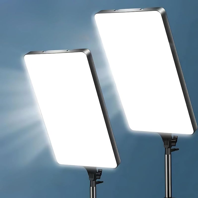 YUGAM 32 Inch LED Soft Light Panel 100W | Dimmable Video Light with Remote | 2700K-5700K CRI 95+ | Studio Lighting for Photography, YouTube, Makeup, Zoom, Live Streaming - Image 4