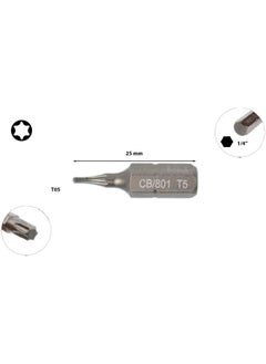 Ceta Form T5 x 25 mm Torx Bit CB/801 (1 Piece)  - Image 4