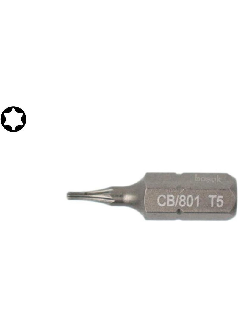 Ceta Form T5 x 25 mm Torx Bit CB/801 (1 Piece)  - Image 1