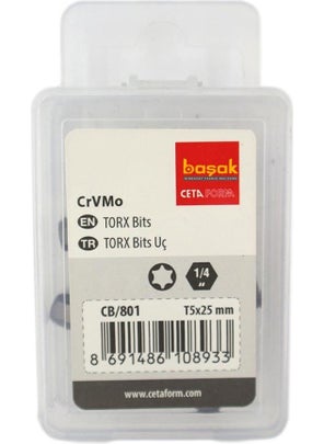 Ceta Form T5 x 25 mm Torx Bit CB/801 (1 Piece)  - Image 5
