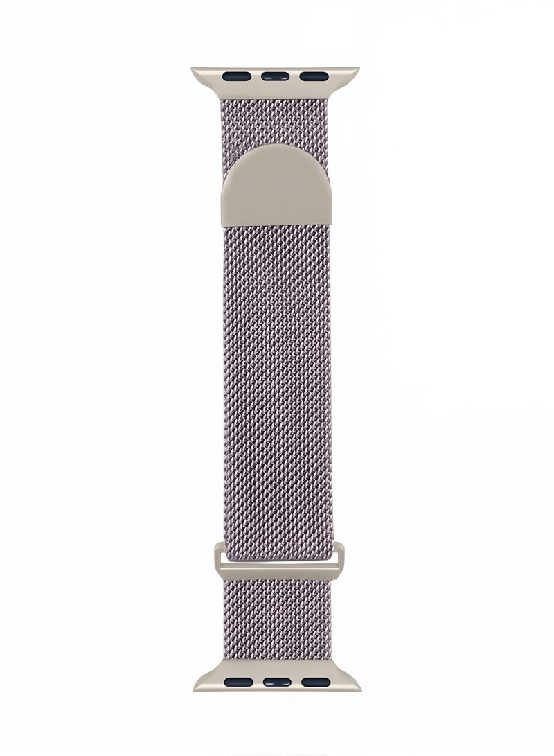 Starlight,Milanese, watch band,Iwatch band, Apple Watch band, 42mm44mm45mm46mm49mm, compatible with all series of S10 S9 S8 SE - Image 3