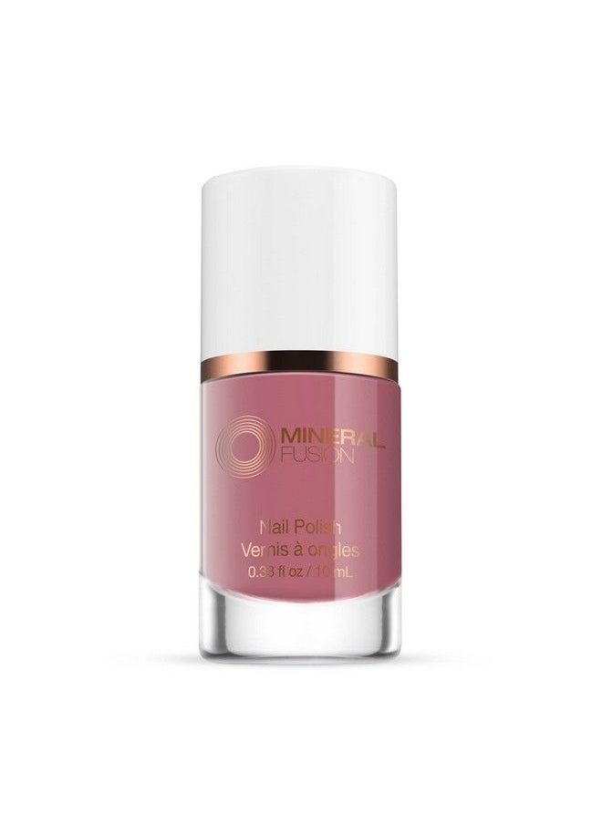 Mineral Fusion Nail Polish Mauve Rose Pink Flirtini  - Image 2