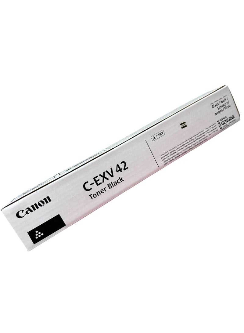 Canon Toner C-EXV 42 10,500 Pages yield / IR2202/IR2204/IR2206 | Black - Image 1